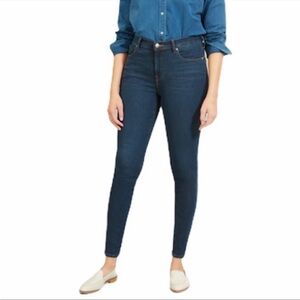 Everlane the mid rise skinny jean dark wash 28 tall